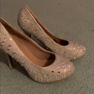 Glitter heels